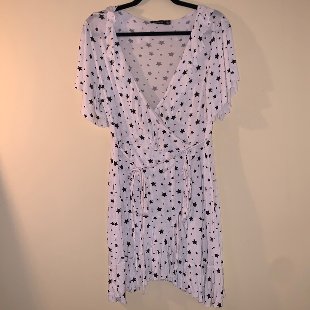 Cute white star dress